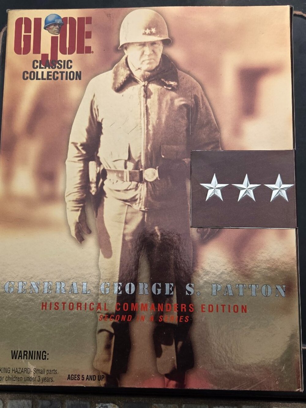Hasbro GI Joe Classic Collection General George S. Patton 12" Figure NIB